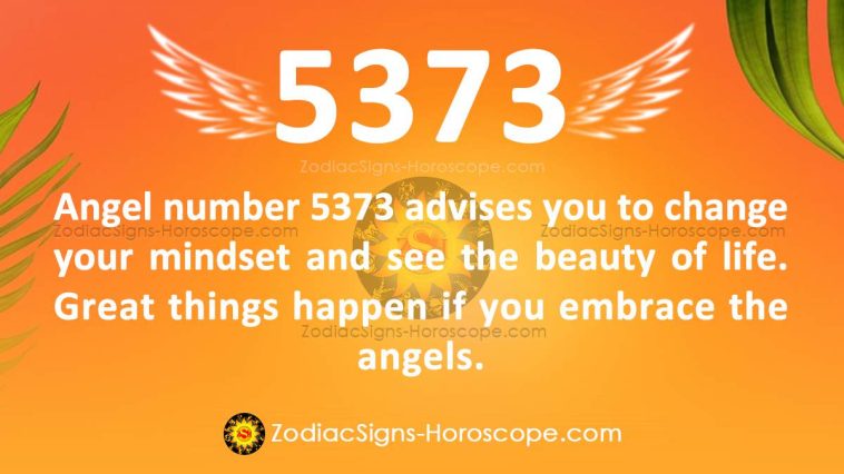 Significado do anjo número 5373