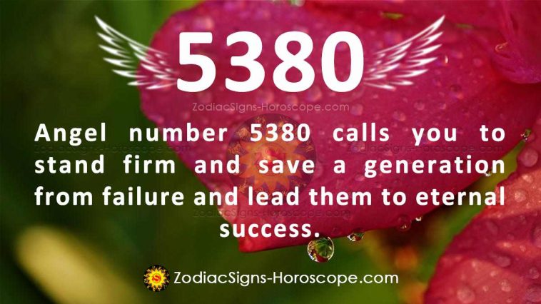 ngel Number 5380 Meaning