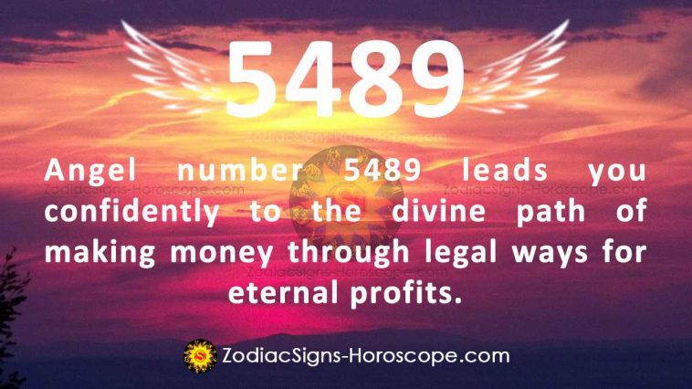 Angel Number 5489 Meaning