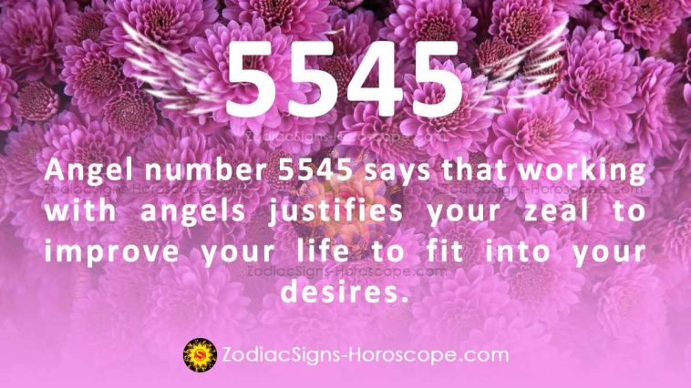 Anioł numer 5545 Znaczenie