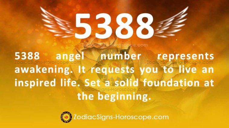 Angel Number 5388 Meaning