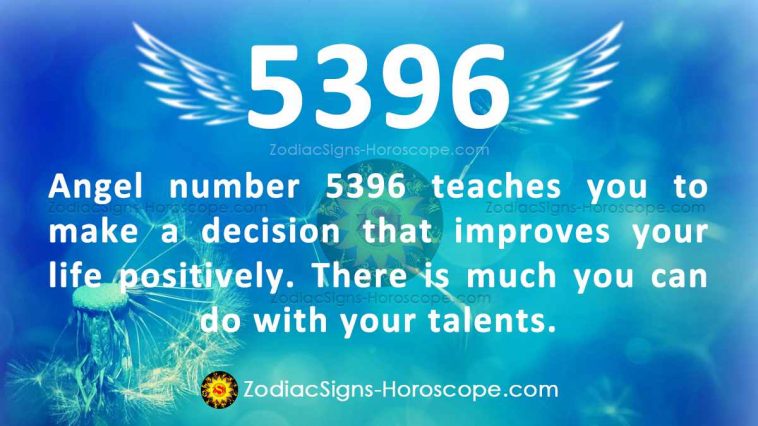 Angel Number 5396 Meaning