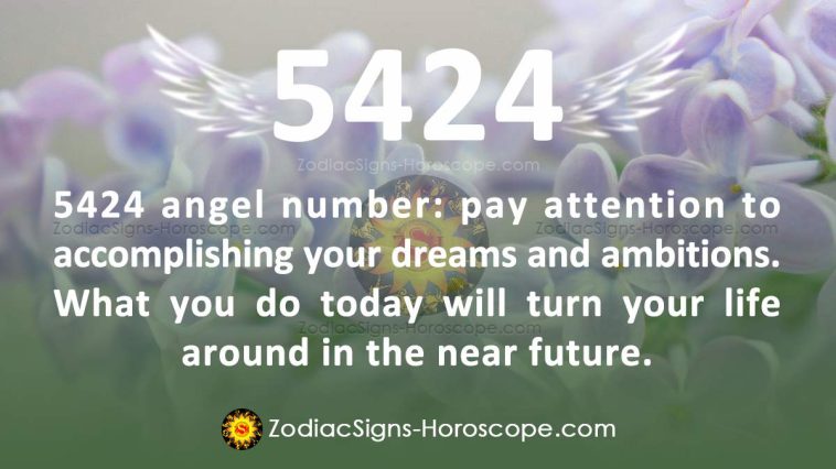 Angel Number 5424 Meaning