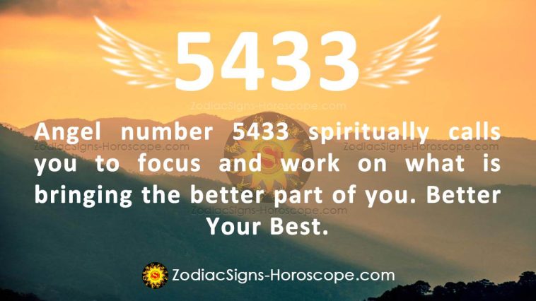 Angel Number 5433 Meaning