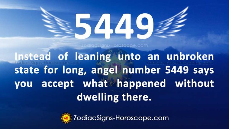 Angel Number 5449 Meaning