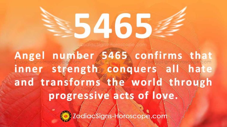 Angel Number 5465 Meaning