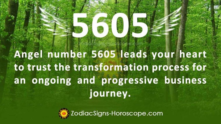 Angel Number 5605 Meaning