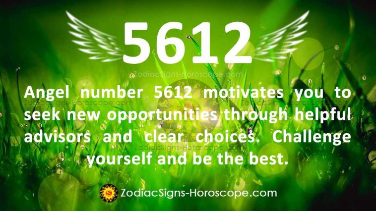 Angel Number 5612 Meaning