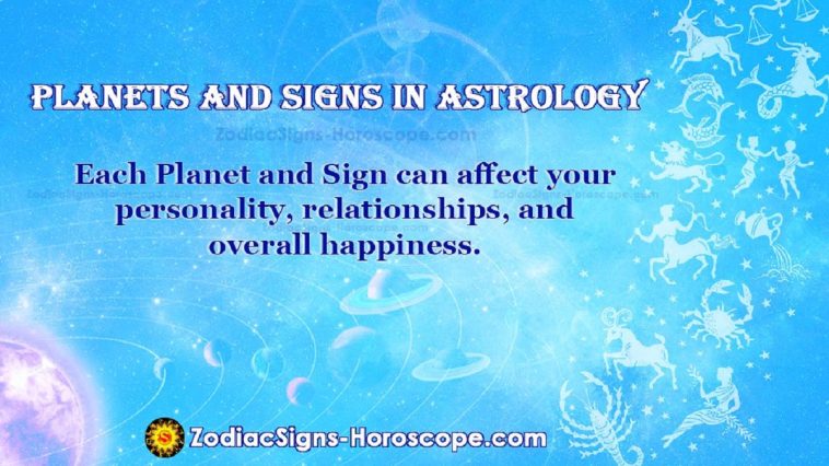 Planetes i signes en astrologia