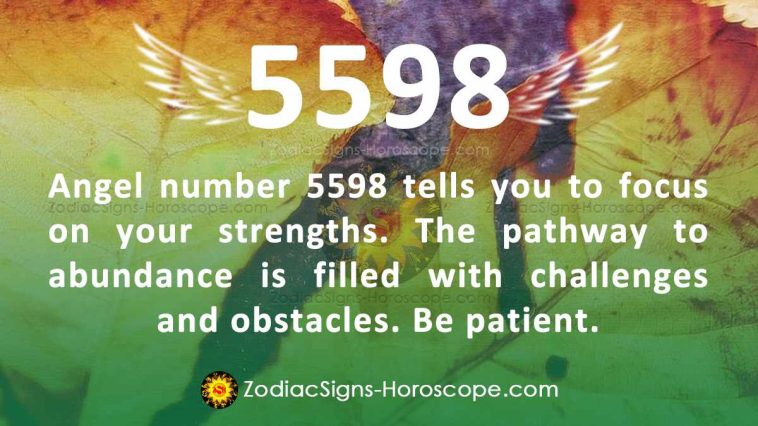 Angel Number 5598 Meaning