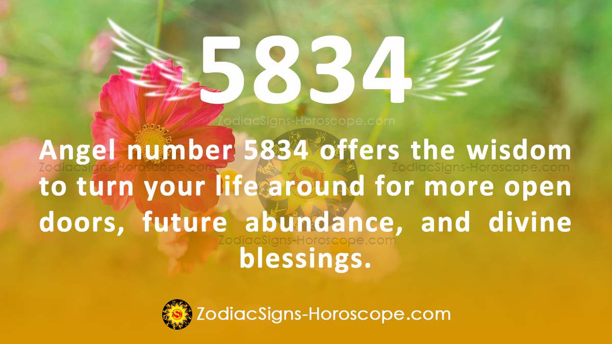 Life Essence of Angel Number 5834: Improve Your Potential