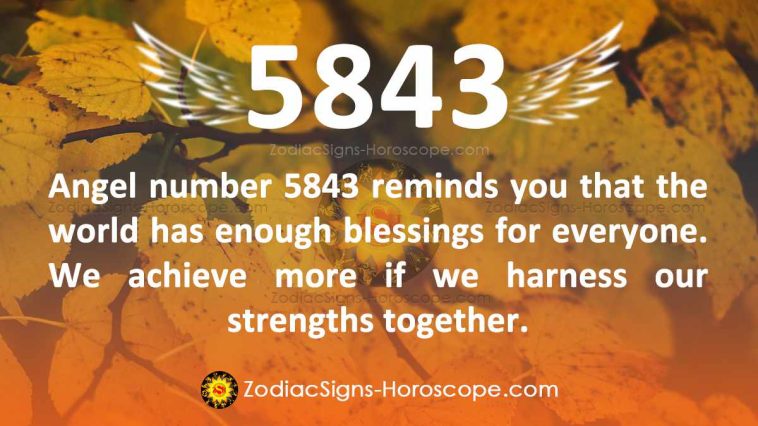 Angel Number 5843 Meaning