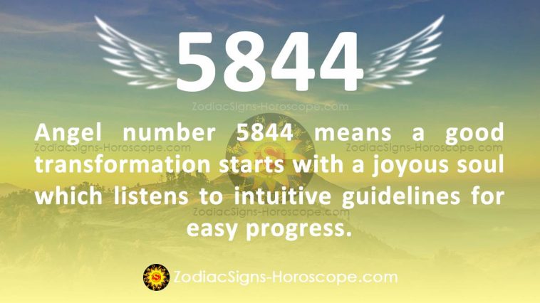 Angel Number 5844 Meaning