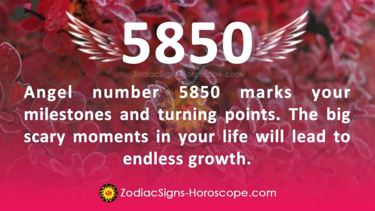 Angel Number 5850 Meaning