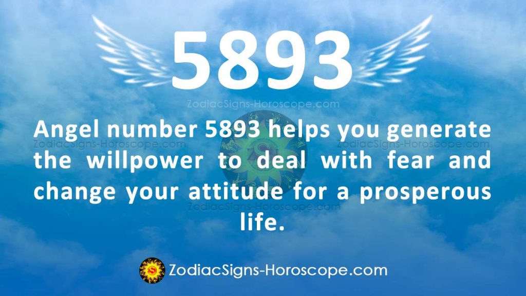 Discreet Angel Number 5893 Meaning: Empower your Mindset