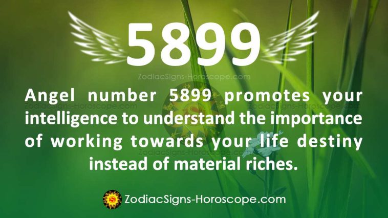 Angel Number 5899 Meaning
