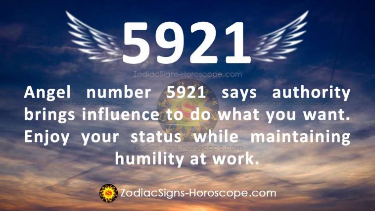 Angel Number 5921 Meaning