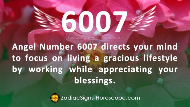 Angel Number 6007 Meaning