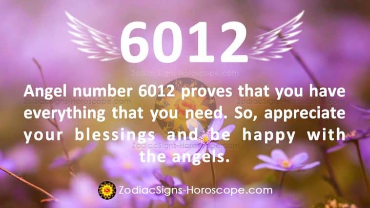 Angel Number 6012 Meaning
