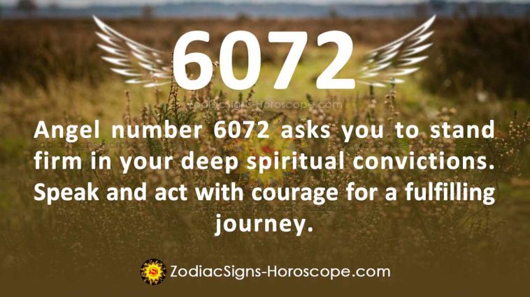 Angel Number 6072 Meaning