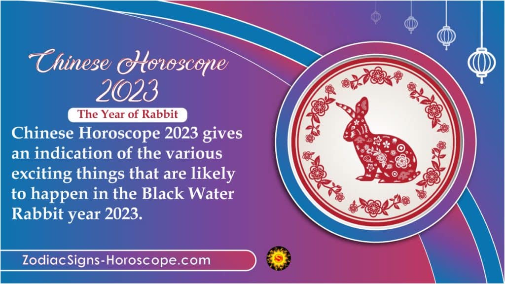 Chinese Horoscope 2023 Chinese New Year 2023 Rabbit Predictions