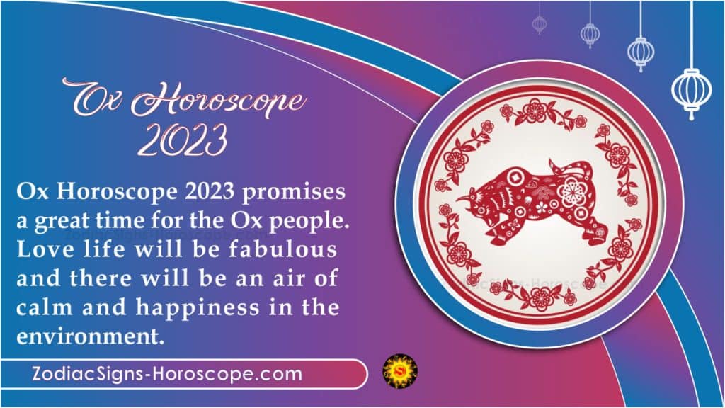 Ox Horoscope 2023 Predictions Calm, Happiness, and Growth