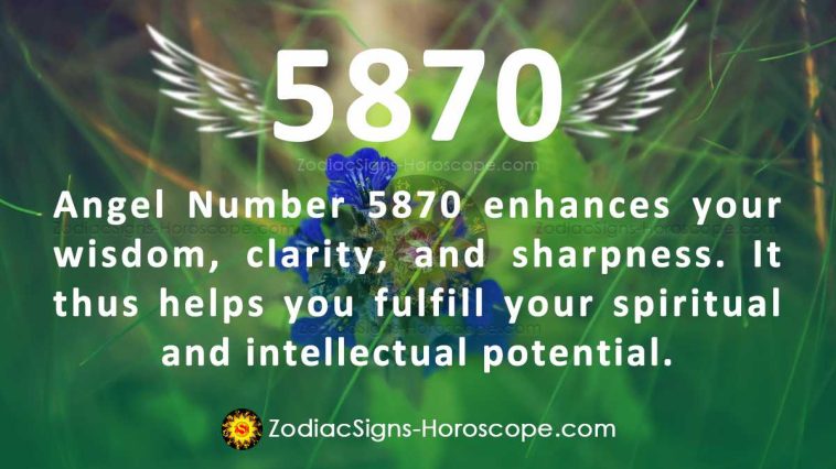 Angel Number 5870 Meaning