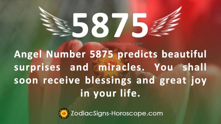Angel Number 5875 Meaning