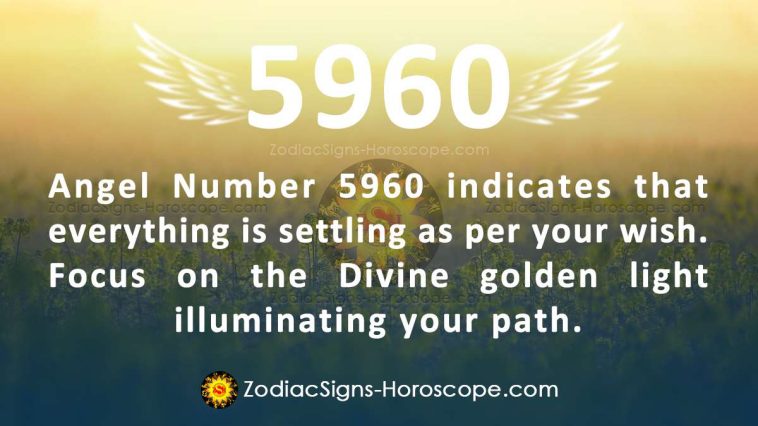 Angel Number 5960 Meaning