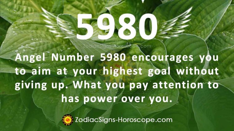Angel Number 5980 Meaning