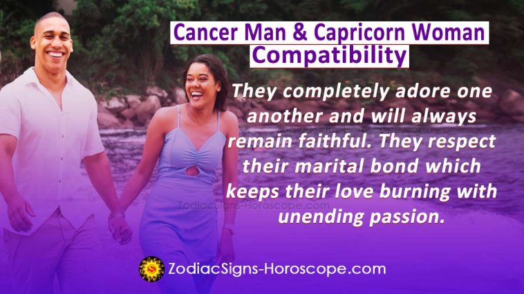 Cancer Man and Capricorn Woman Compatibility