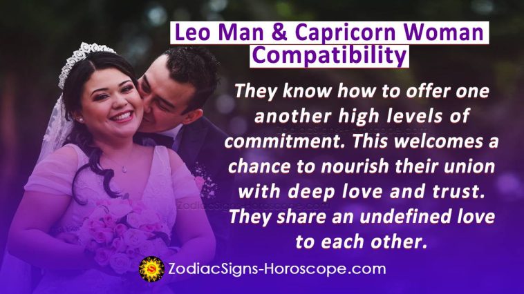 Leo Man and Capricorn Woman Compatibility