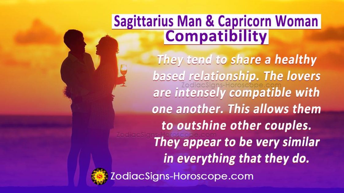 Sagittarius Man and Capricorn Woman Compatibility in Love, and Intimacy ...