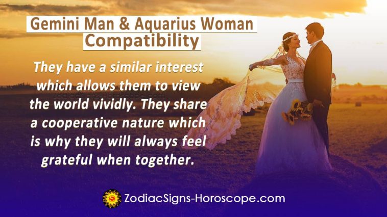 Gemini Man and Aquarius Woman Compatibility