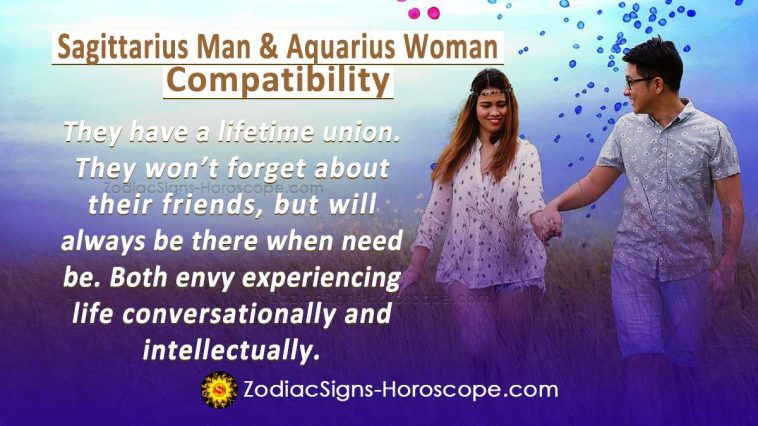Sagittarius Man and Aquarius Woman Compatibility