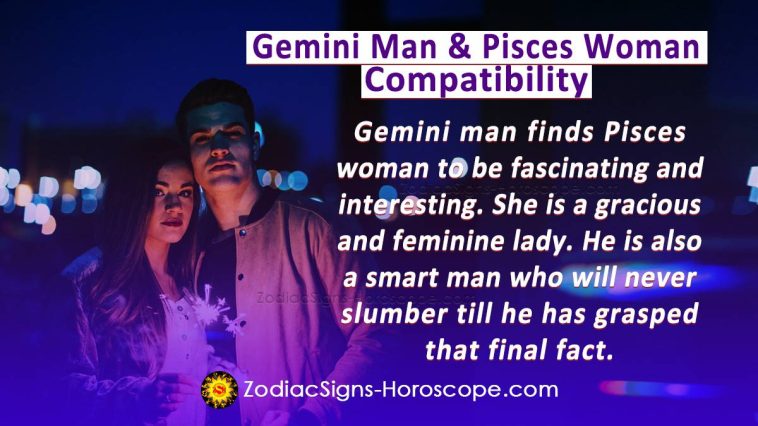 Gemini Man and Pisces Woman Compatibility