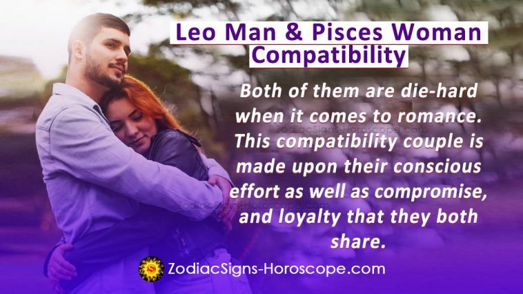 Leo Man and Pisces Woman Compatibility