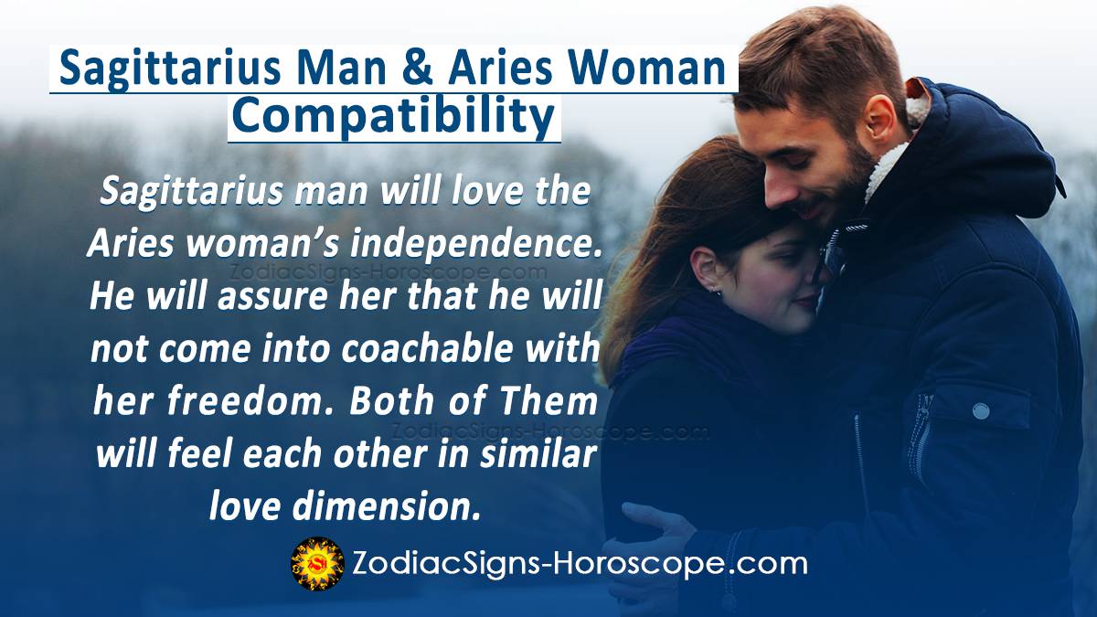 Sagittarius Man and Aries Woman Compatibility in Love, and Intimacy