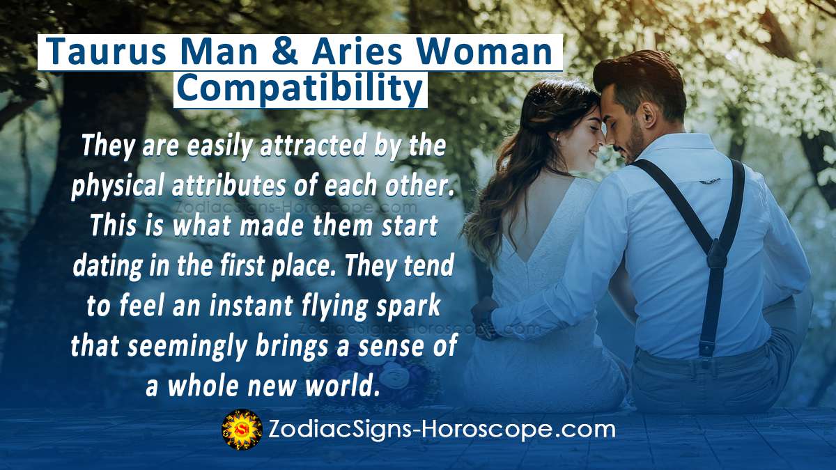 Taurus Man and Aries Woman Compatibility in Love and Intimacy