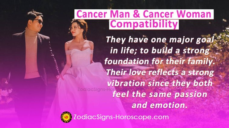 Cancer Man and Cancer Woman Compatibility
