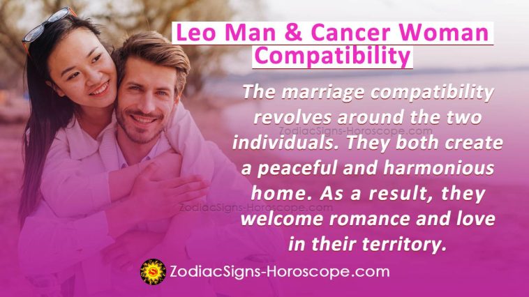 Leo Man and Cancer Woman Compatibility in Love, and Intimacy ...