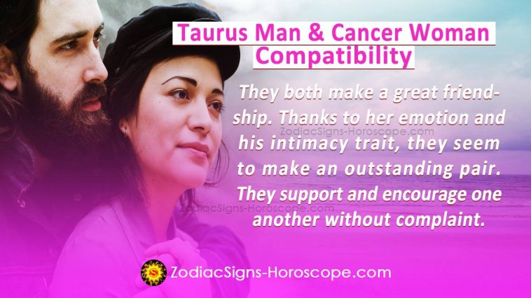 Taurus Man and Cancer Woman Compatibility