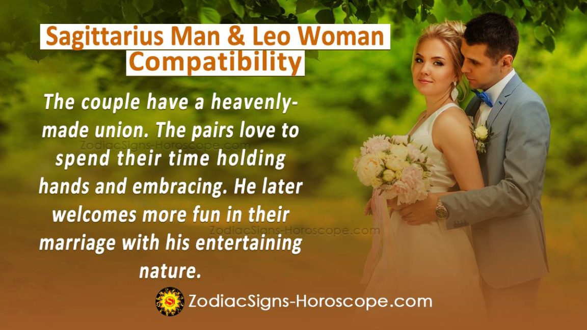 Sagittarius Man and Leo Woman Compatibility in Love, and Intimacy ...