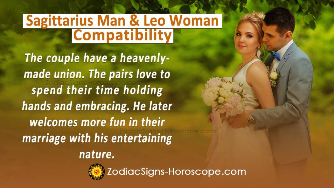 Sagittarius Man and Leo Woman Compatibility in Love, and Intimacy