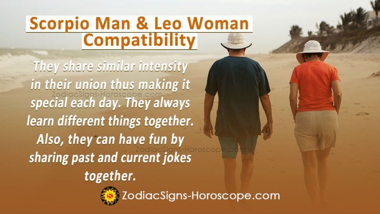 Scorpio Man and Leo Woman Compatibility