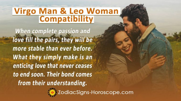 Virgo Man and Leo Woman Compatibility