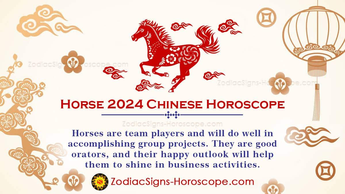 Chinese Horoscope 2024 For Horse - Dredi Ginelle
