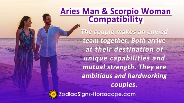 Aries Man and Scorpio Woman Compatibility in Love and Intimacy