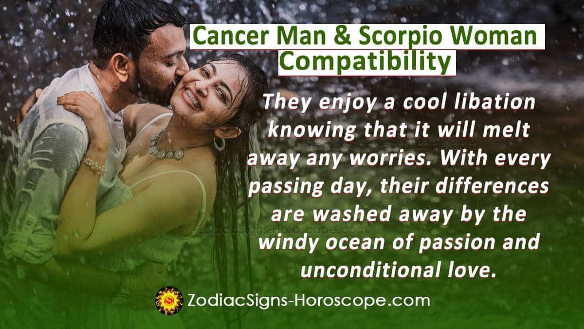 Cancer Man and Scorpio Woman Compatibility in Love, and Intimacy