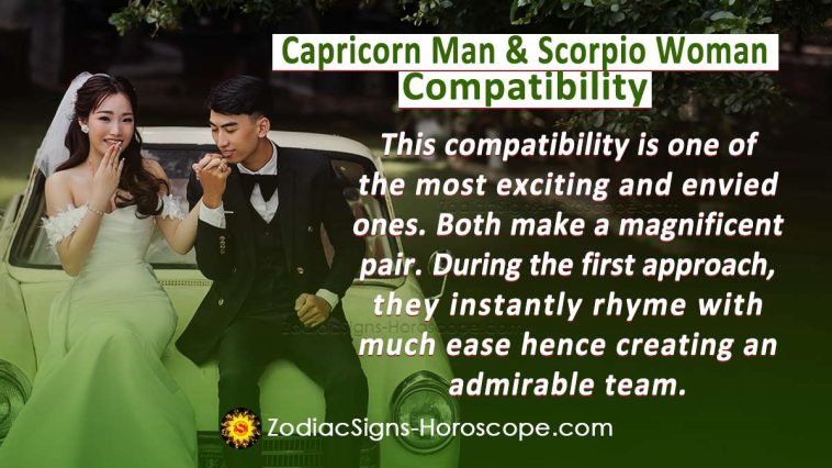 Capricorn Man and Scorpio Woman Compatibility
